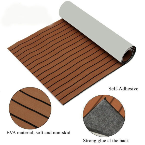 EVA FOAM SHEET, MARINE, SELF-ADHESIVE,2400MM X 960MM X 6MM