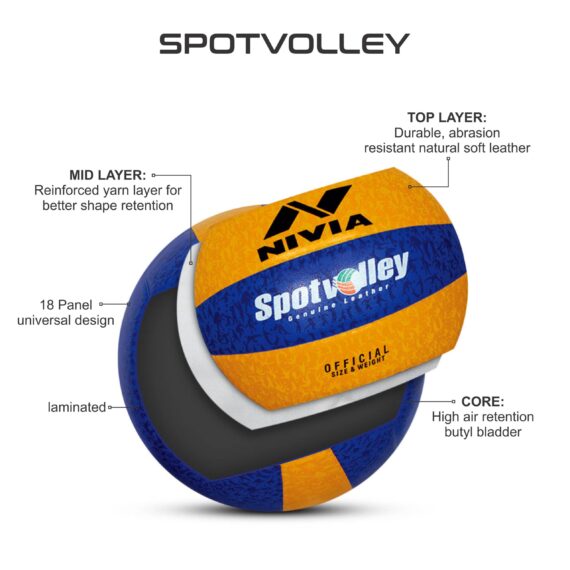 NIVIA VOLLYBALL -SPOTVOLLY SIZE 4