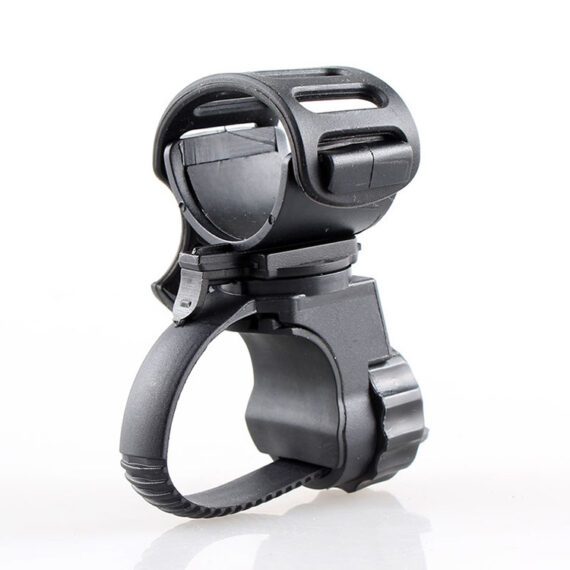 Bicycle light clip/holder 360-degree rotating